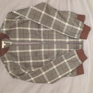 Mystree Brand plaid jacket, size small